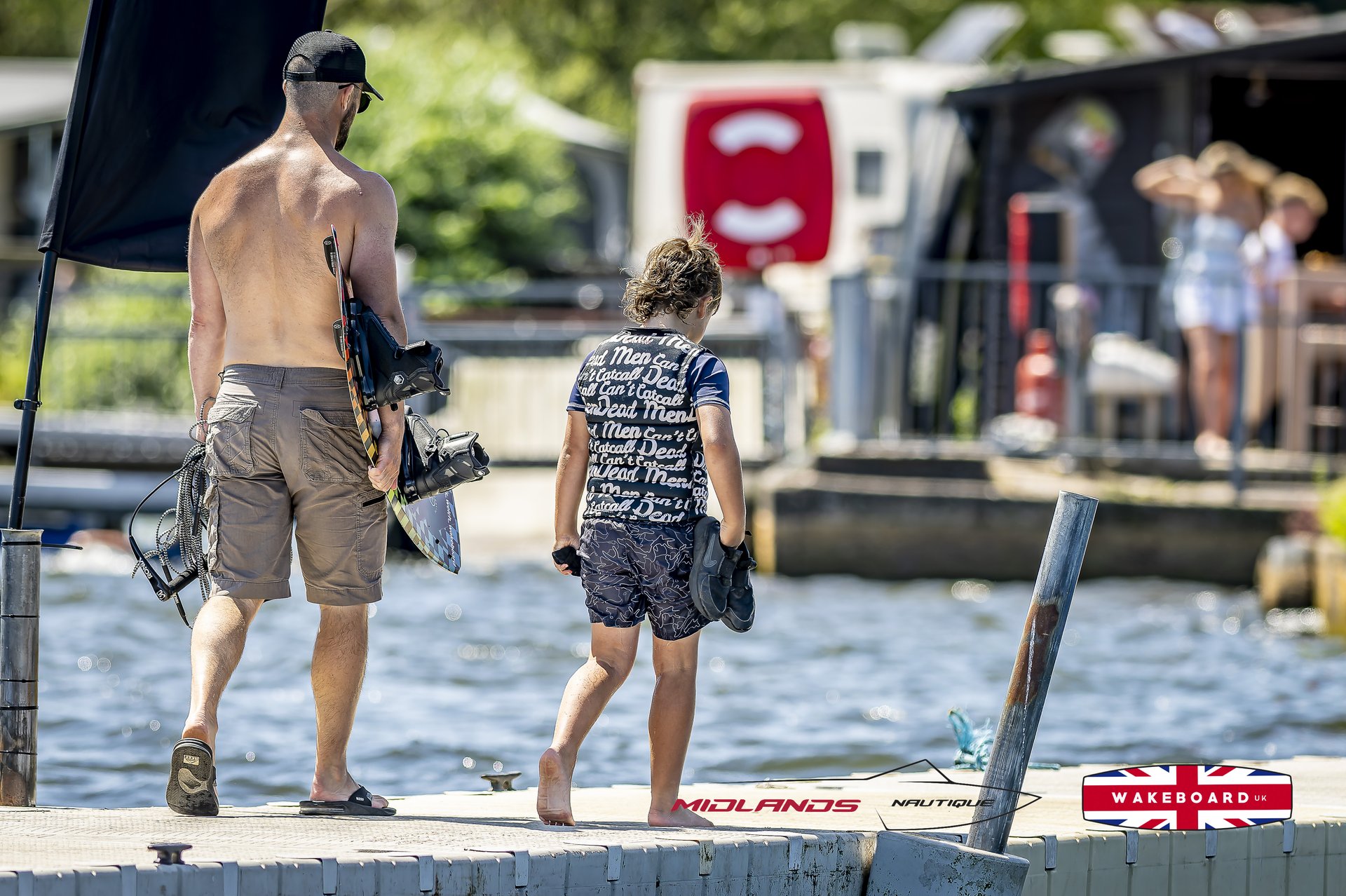 Rider at the 2025 Midlands Nautique UK Wake Nationals Wakeboard