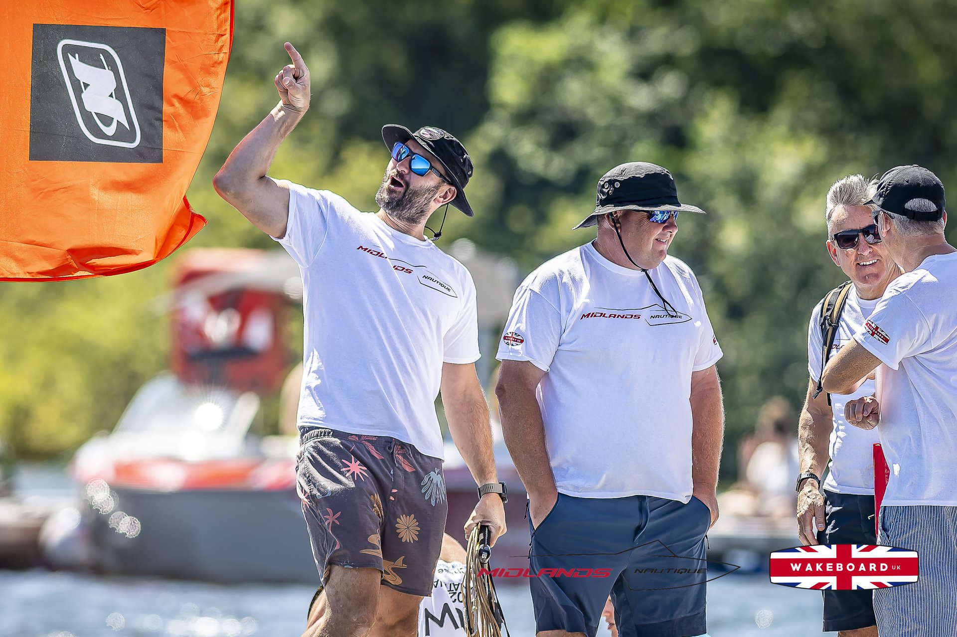 Rider at the 2025 Midlands Nautique UK Wake Nationals Wakeboard