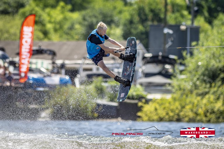 Rider at the 2025 Midlands Nautique UK Wake Nationals Wakeboard - Photos Mantis Pro Media