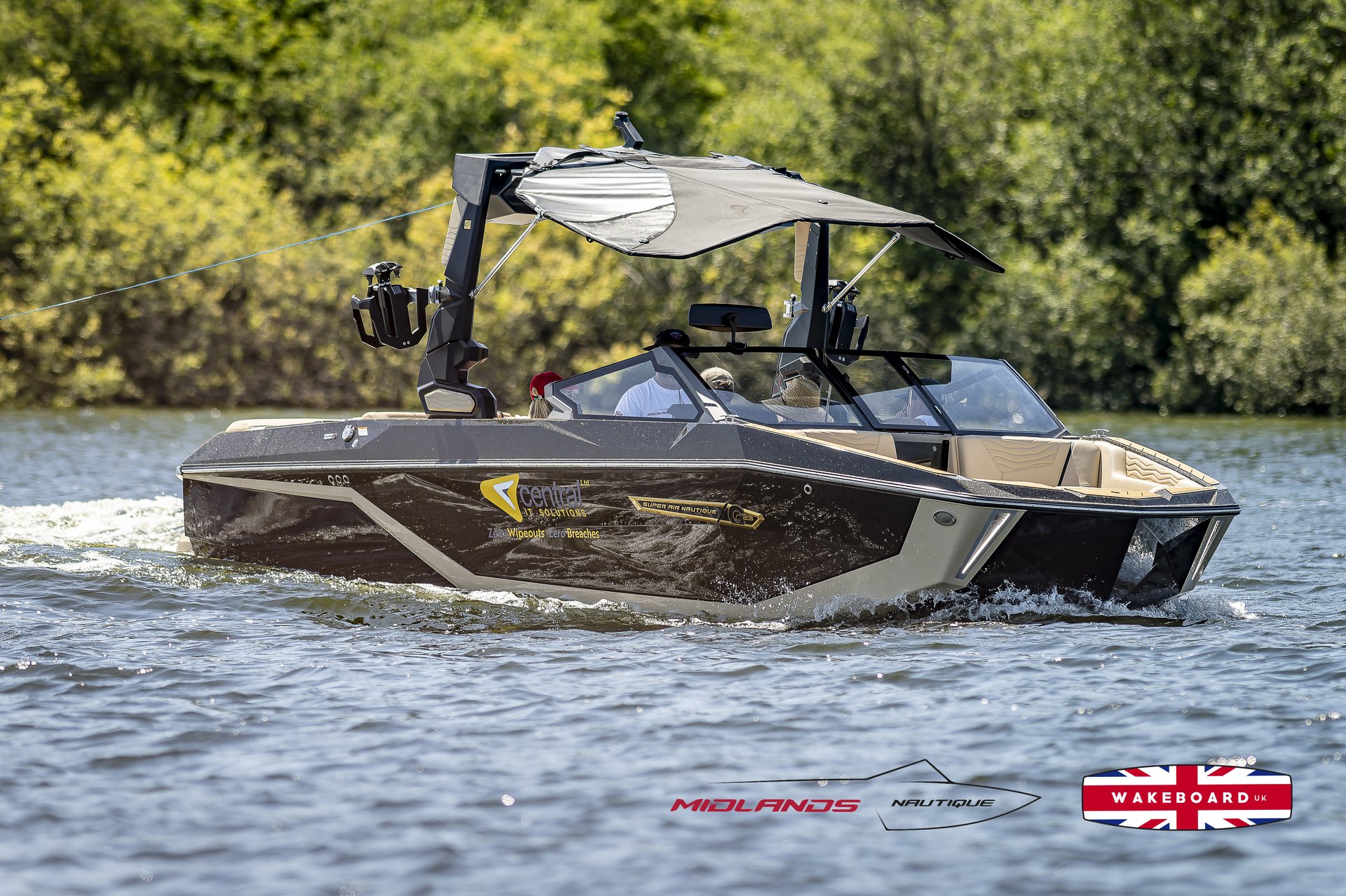 Rider at the 2025 Midlands Nautique UK Wake Nationals Wakeboard