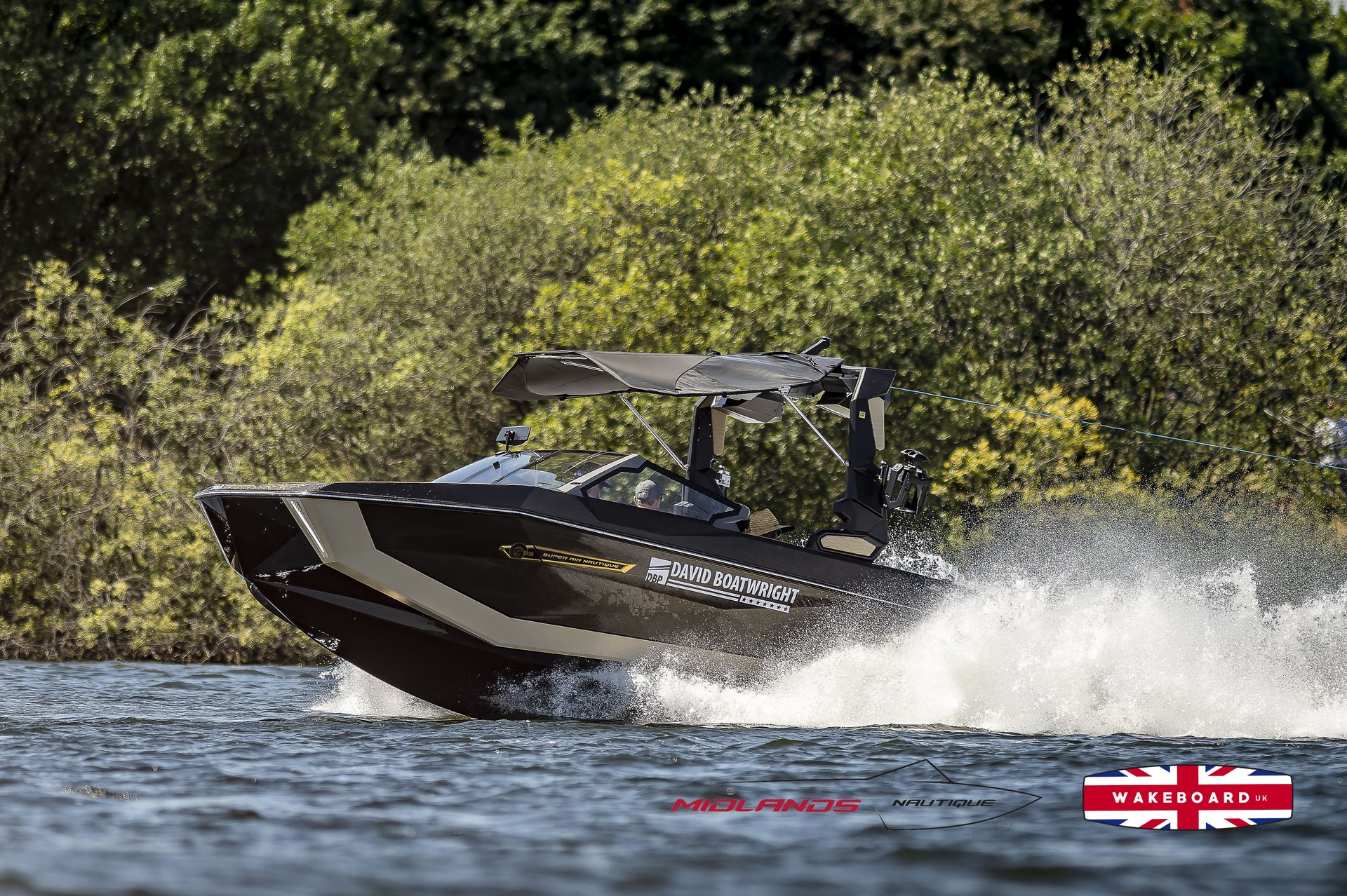 Rider at the 2025 Midlands Nautique UK Wake Nationals Wakeboard