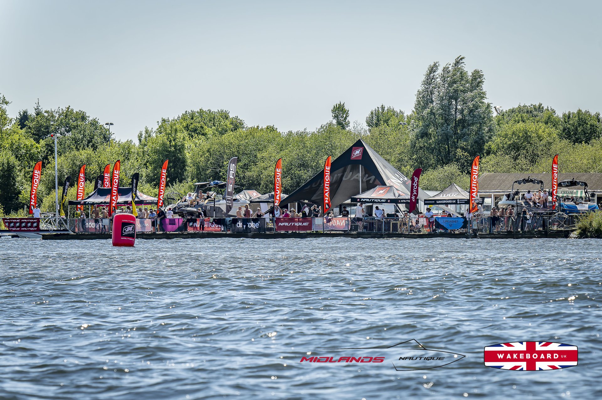 Rider at the 2025 Midlands Nautique UK Wake Nationals Wakeboard