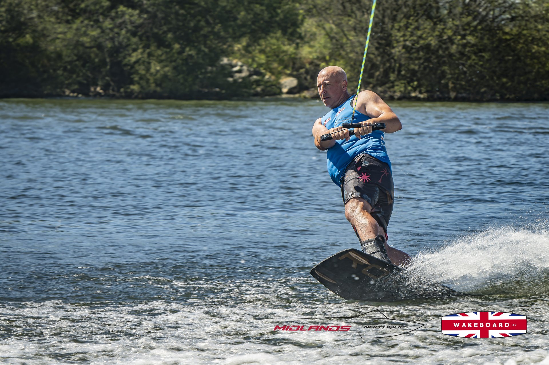 Rider at the 2025 Midlands Nautique UK Wake Nationals Wakeboard