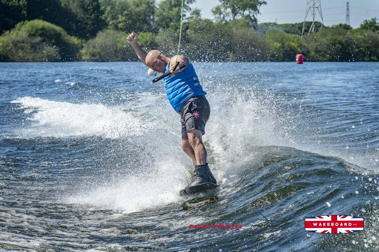 Rider at the 2025 Midlands Nautique UK Wake Nationals Wakeboard - Photos Mantis Pro Media