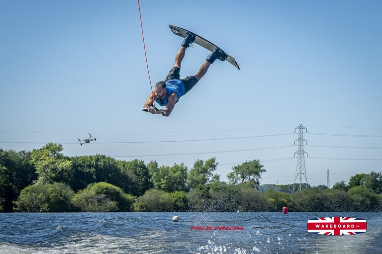 Rider at the 2025 Midlands Nautique UK Wake Nationals Wakeboard - Photos Mantis Pro Media
