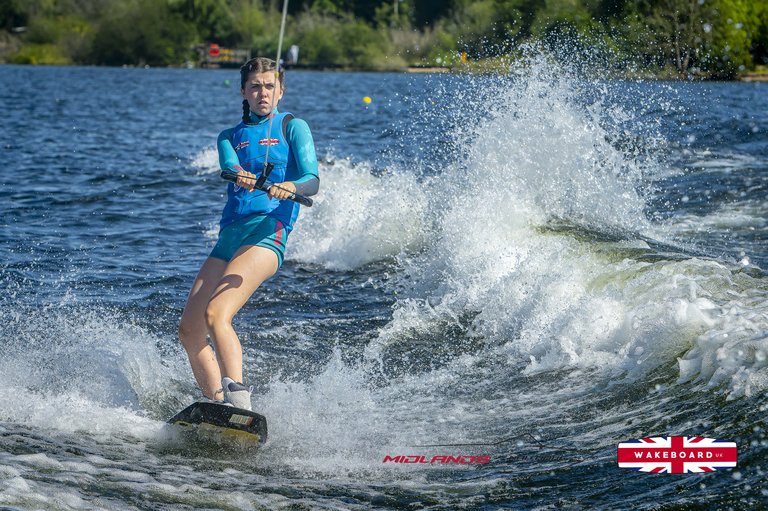 Rider at the 2025 Midlands Nautique UK Wake Nationals Wakeboard - Photos Mantis Pro Media