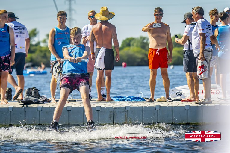 Rider at the 2025 Midlands Nautique UK Wake Nationals Wakeboard - Photos Mantis Pro Media