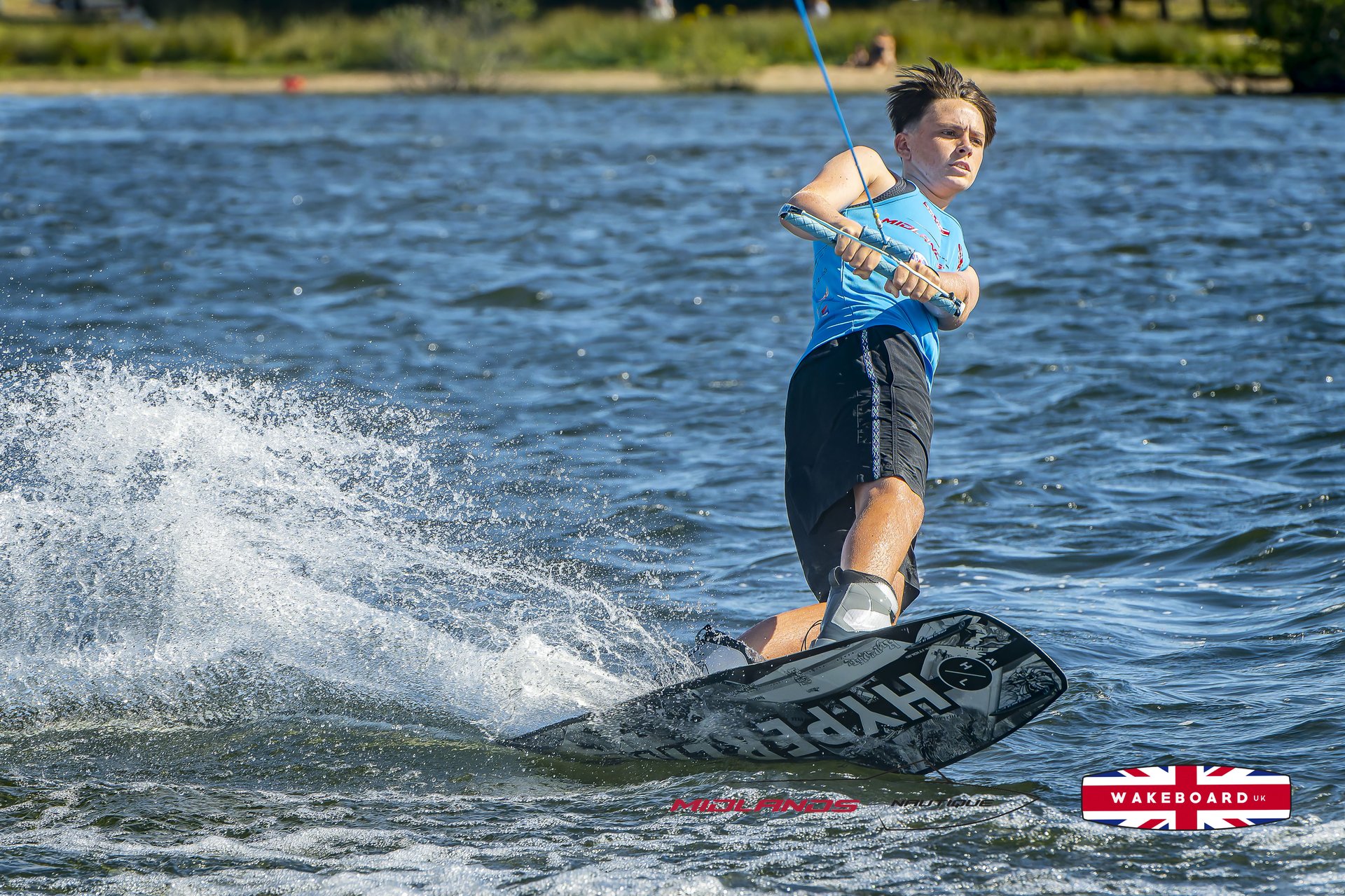 Rider at the 2025 Midlands Nautique UK Wake Nationals Wakeboard