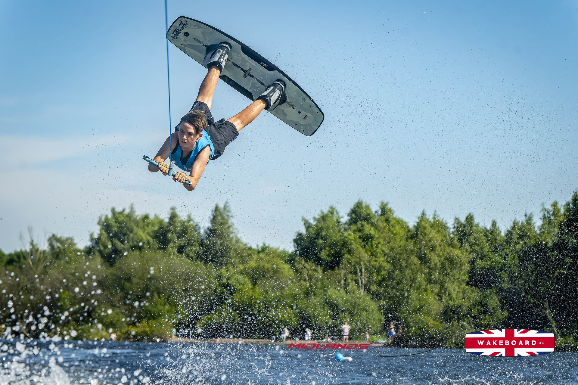 Rider at the 2025 Midlands Nautique UK Wake Nationals Wakeboard