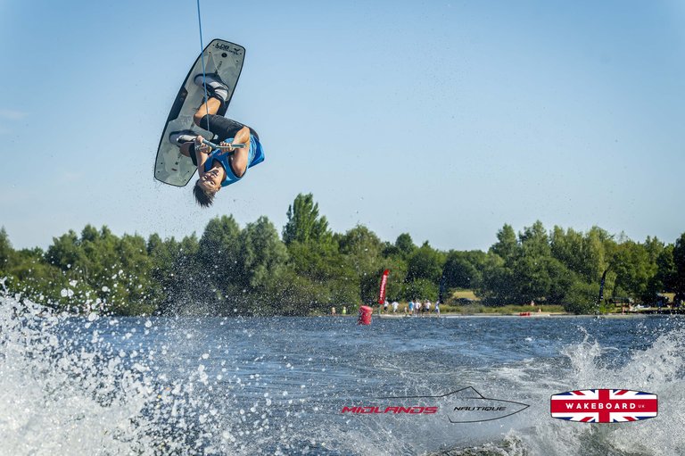 Rider at the 2025 Midlands Nautique UK Wake Nationals Wakeboard - Photos Mantis Pro Media