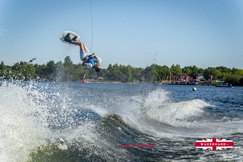 Rider at the 2025 Midlands Nautique UK Wake Nationals Wakeboard - Photos Mantis Pro Media