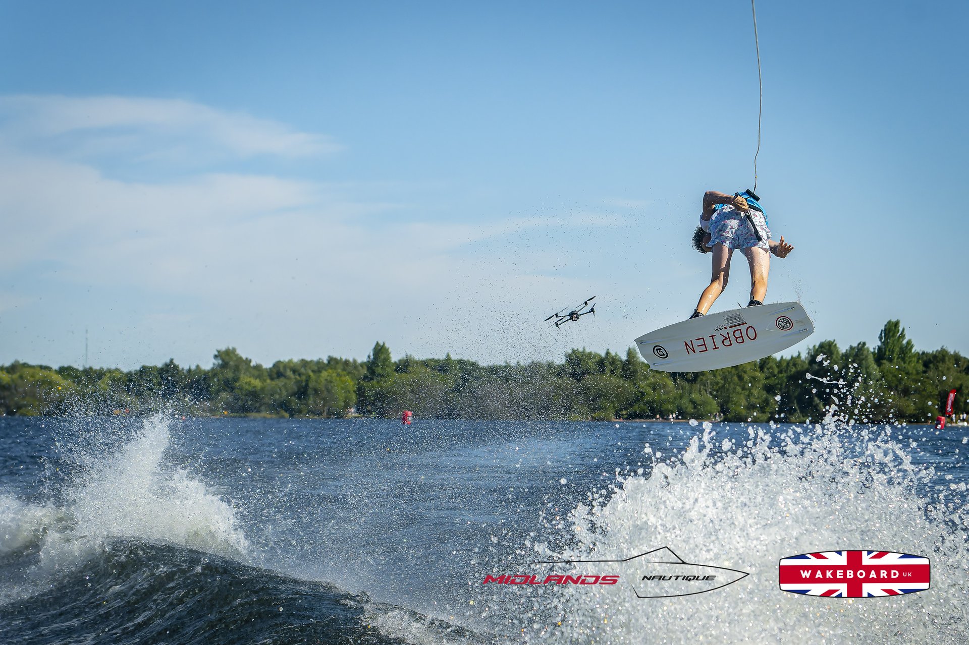 Rider at the 2025 Midlands Nautique UK Wake Nationals Wakeboard