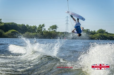 Rider at the 2025 Midlands Nautique UK Wake Nationals Wakeboard - Photos Mantis Pro Media