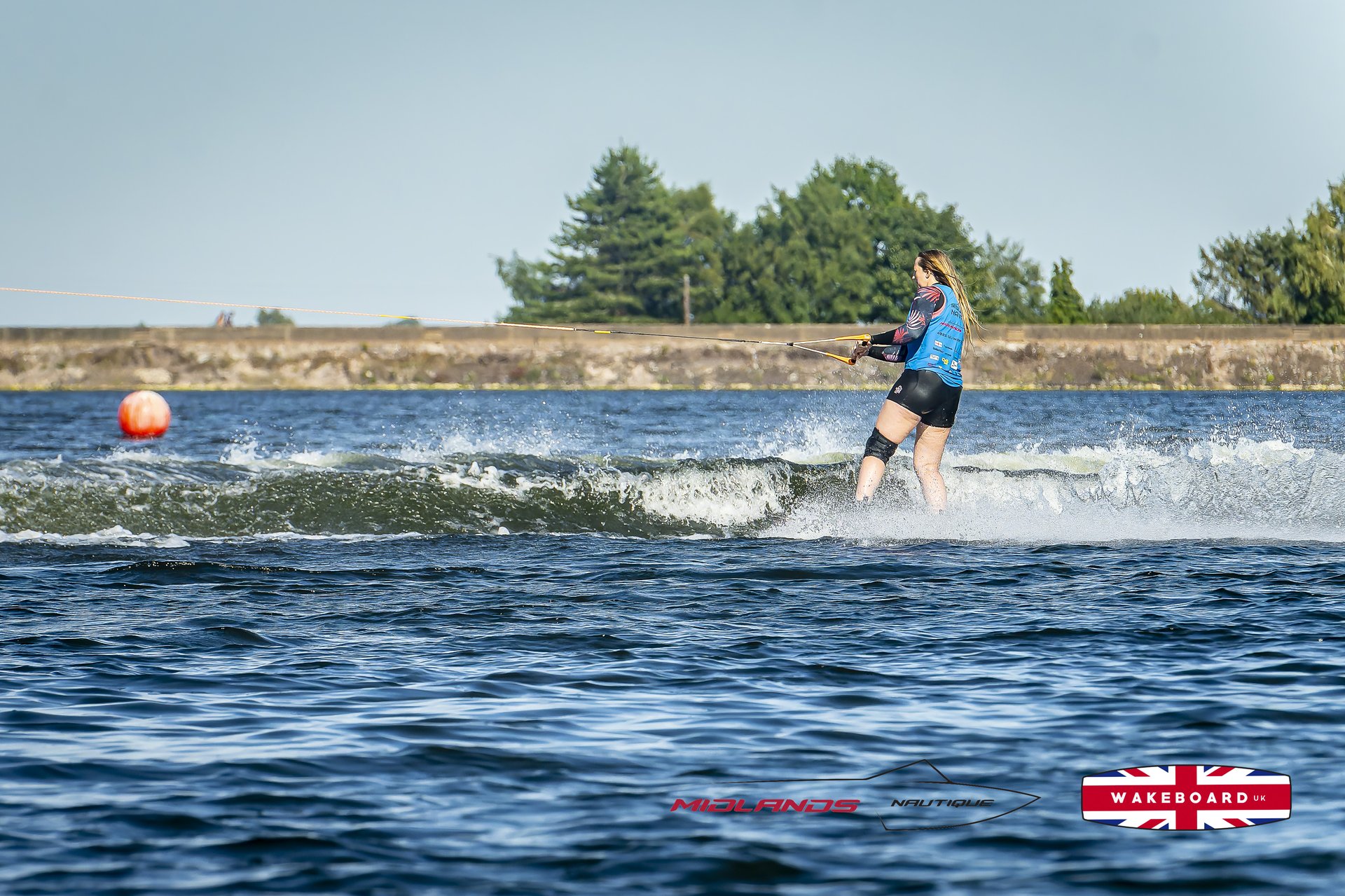 Rider at the 2025 Midlands Nautique UK Wake Nationals Wakeboard