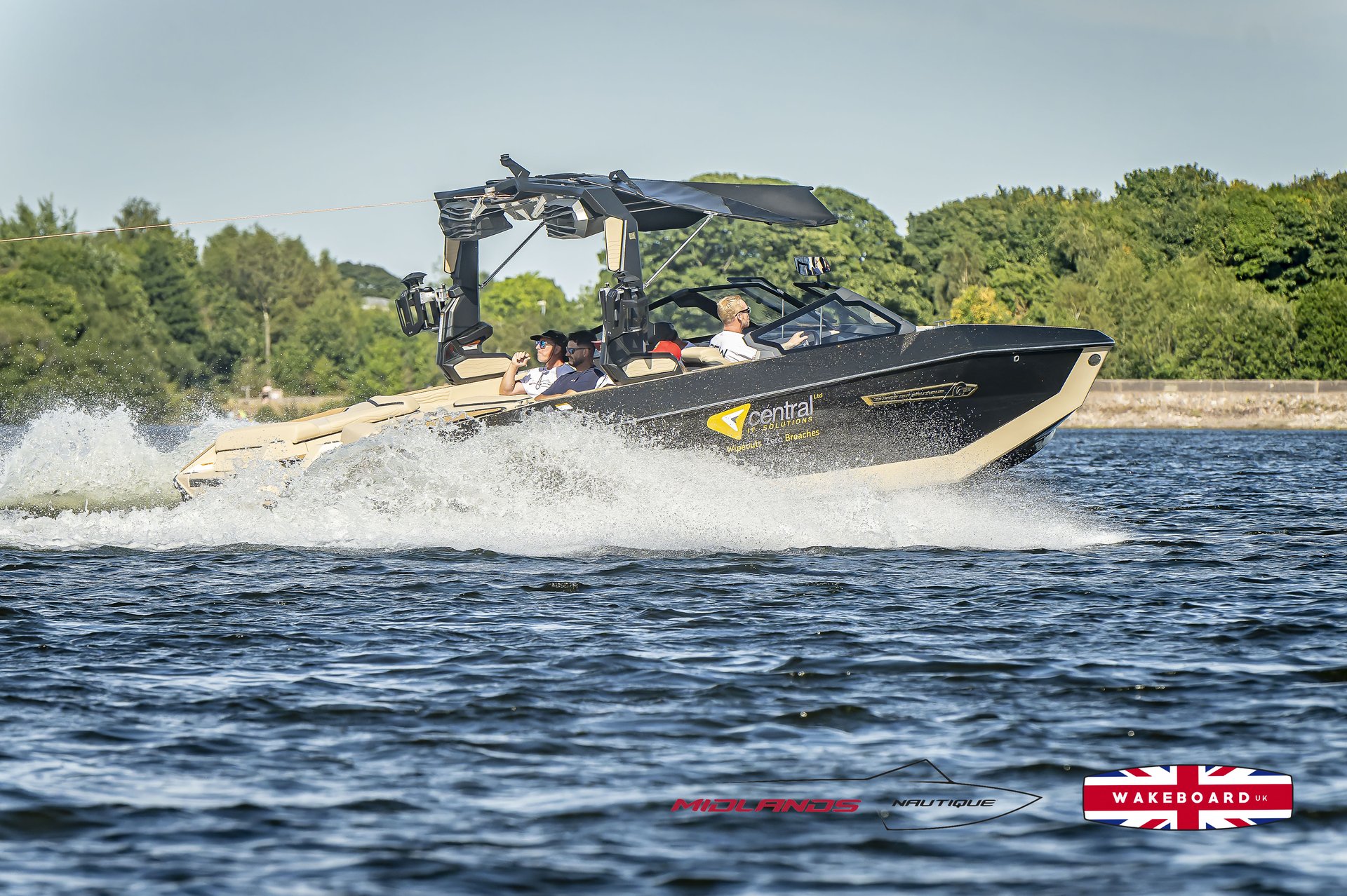 Rider at the 2025 Midlands Nautique UK Wake Nationals Wakeboard