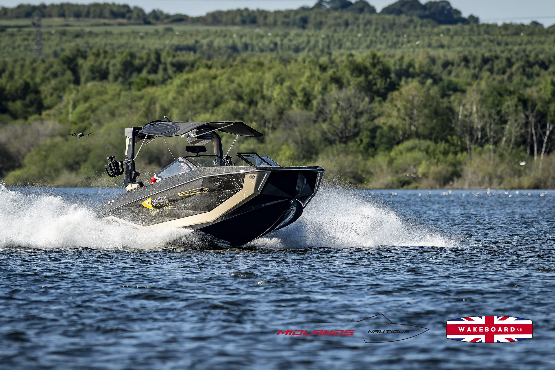 Rider at the 2025 Midlands Nautique UK Wake Nationals Wakeboard