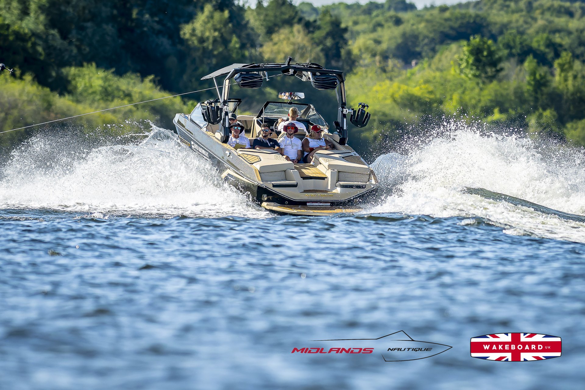 Rider at the 2025 Midlands Nautique UK Wake Nationals Wakeboard