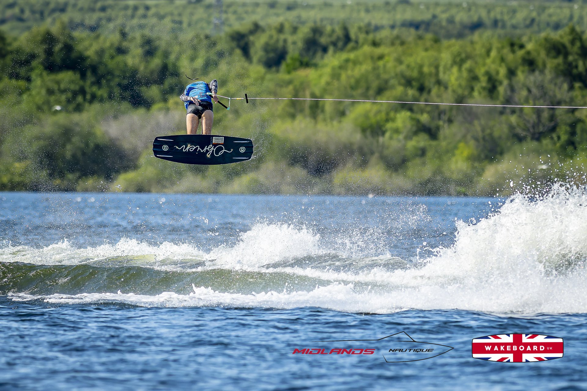 Rider at the 2025 Midlands Nautique UK Wake Nationals Wakeboard