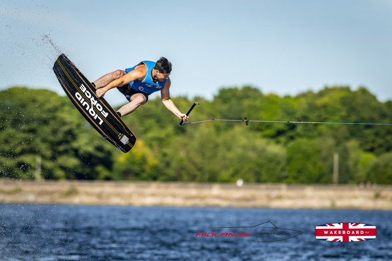 Rider at the 2025 Midlands Nautique UK Wake Nationals Wakeboard - Photos Mantis Pro Media