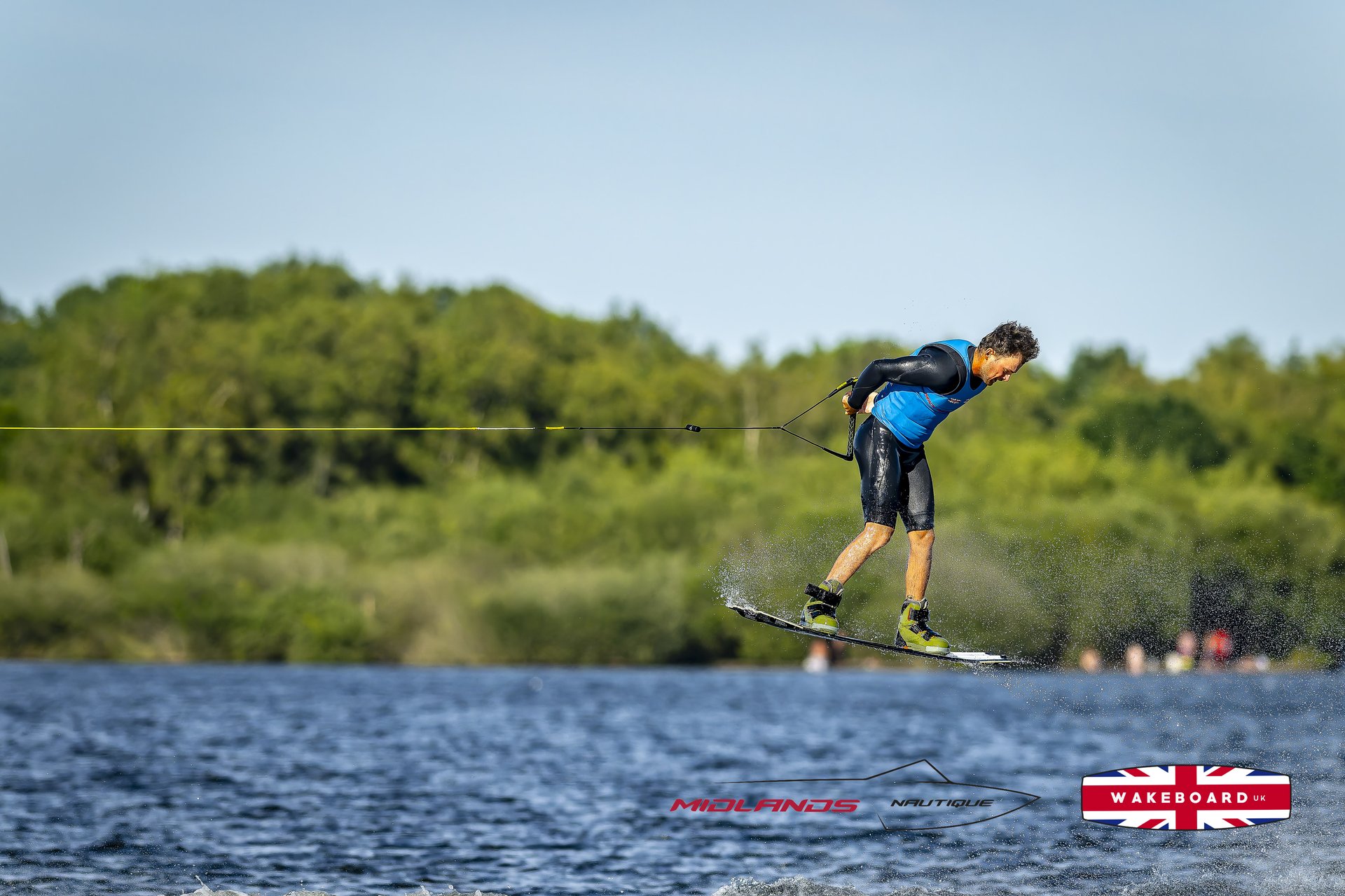 Rider at the 2025 Midlands Nautique UK Wake Nationals Wakeboard