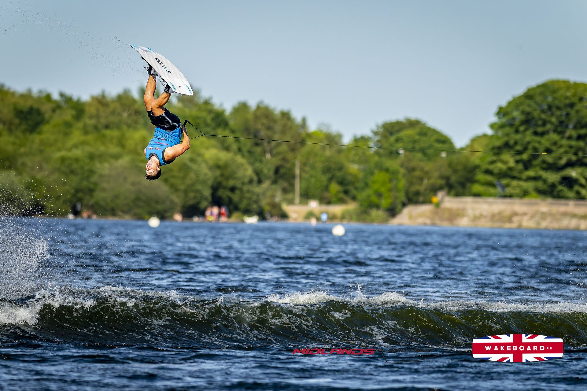 Rider at the 2025 Midlands Nautique UK Wake Nationals Wakeboard
