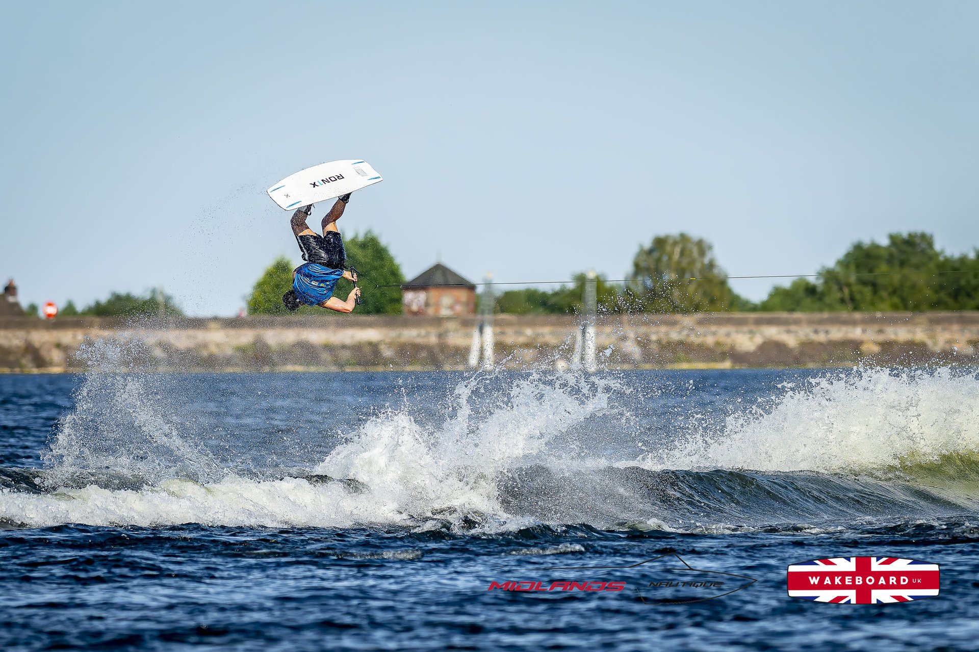 Rider at the 2025 Midlands Nautique UK Wake Nationals Wakeboard