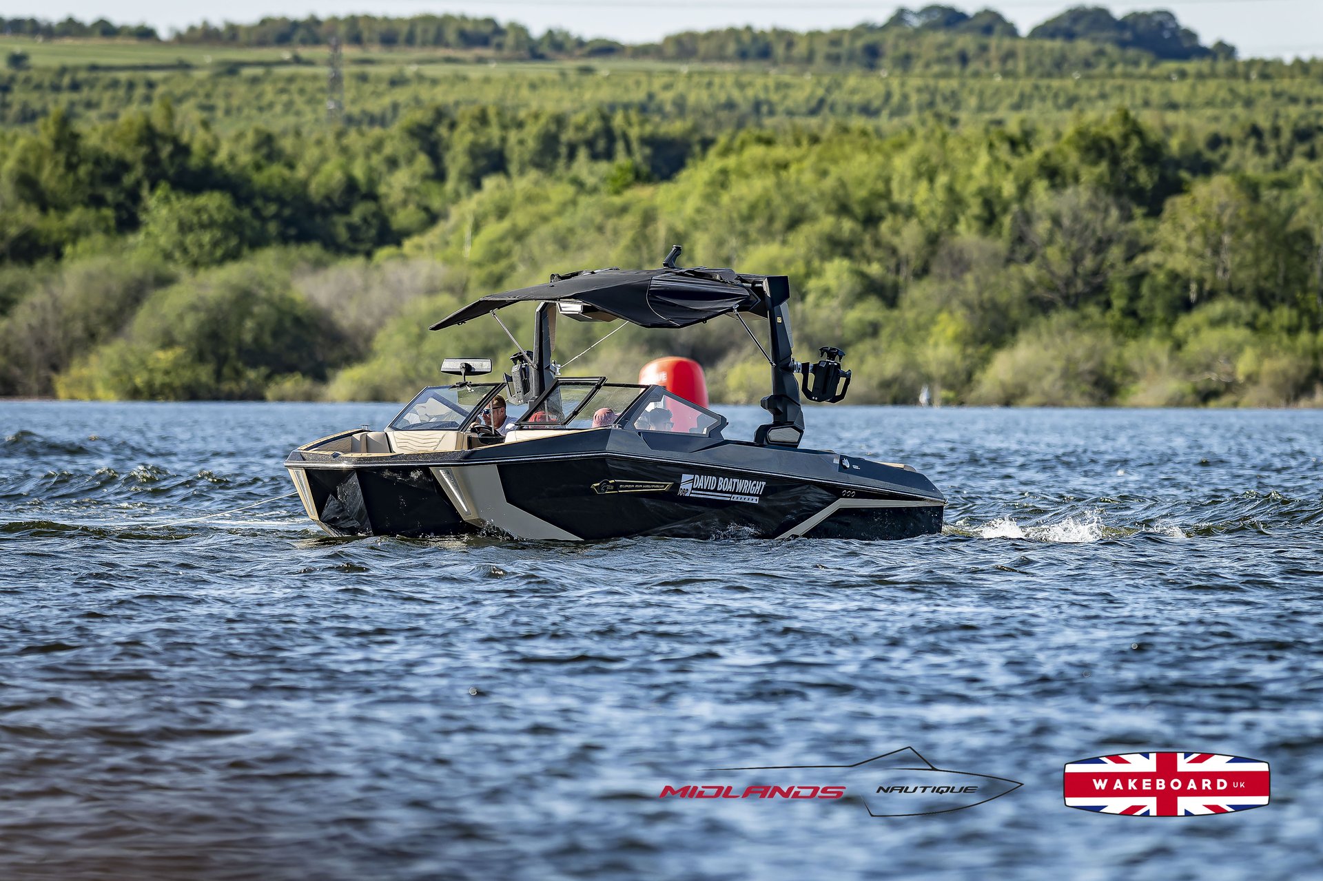 Rider at the 2025 Midlands Nautique UK Wake Nationals Wakeboard