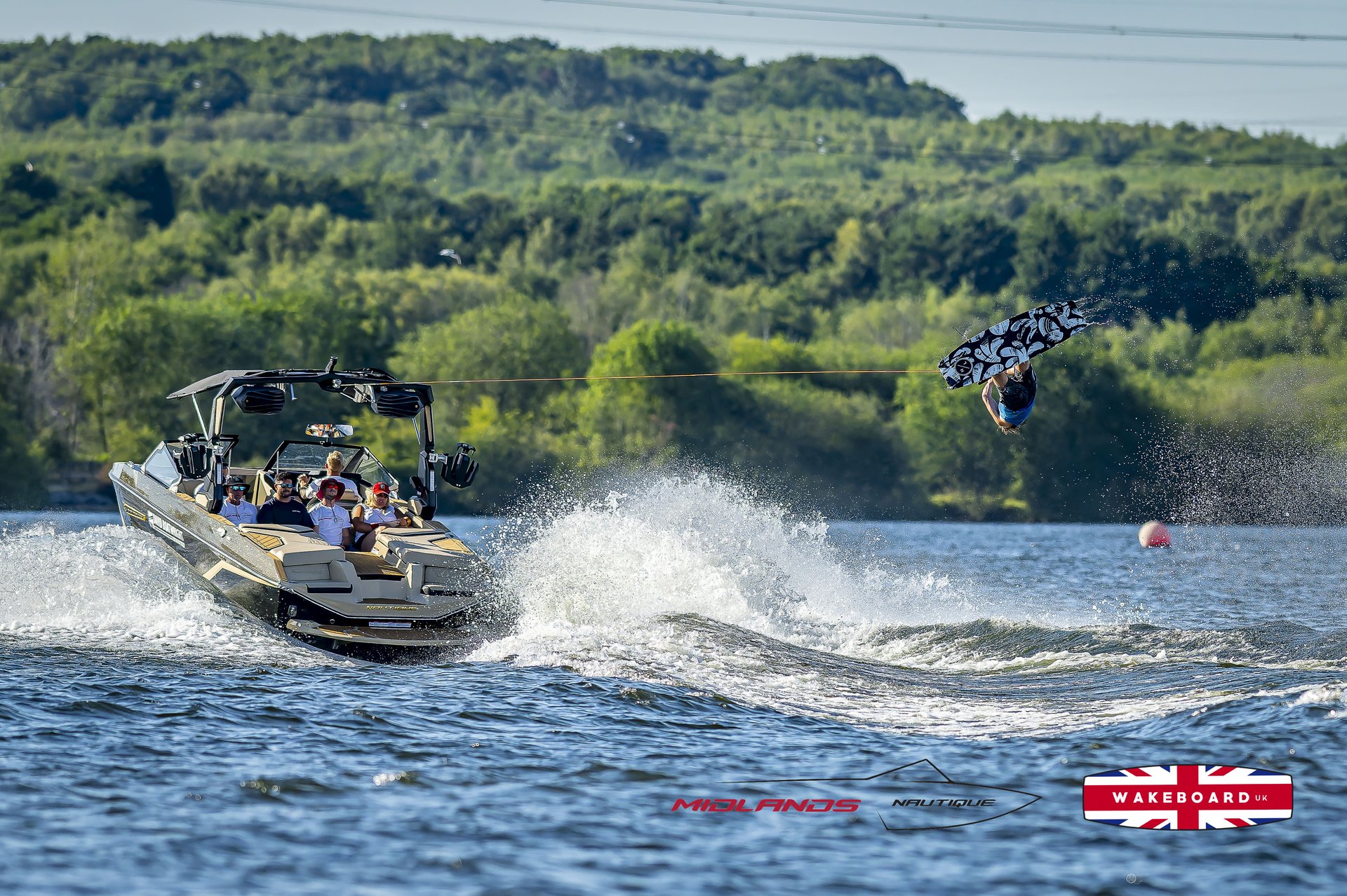 Rider at the 2025 Midlands Nautique UK Wake Nationals Wakeboard
