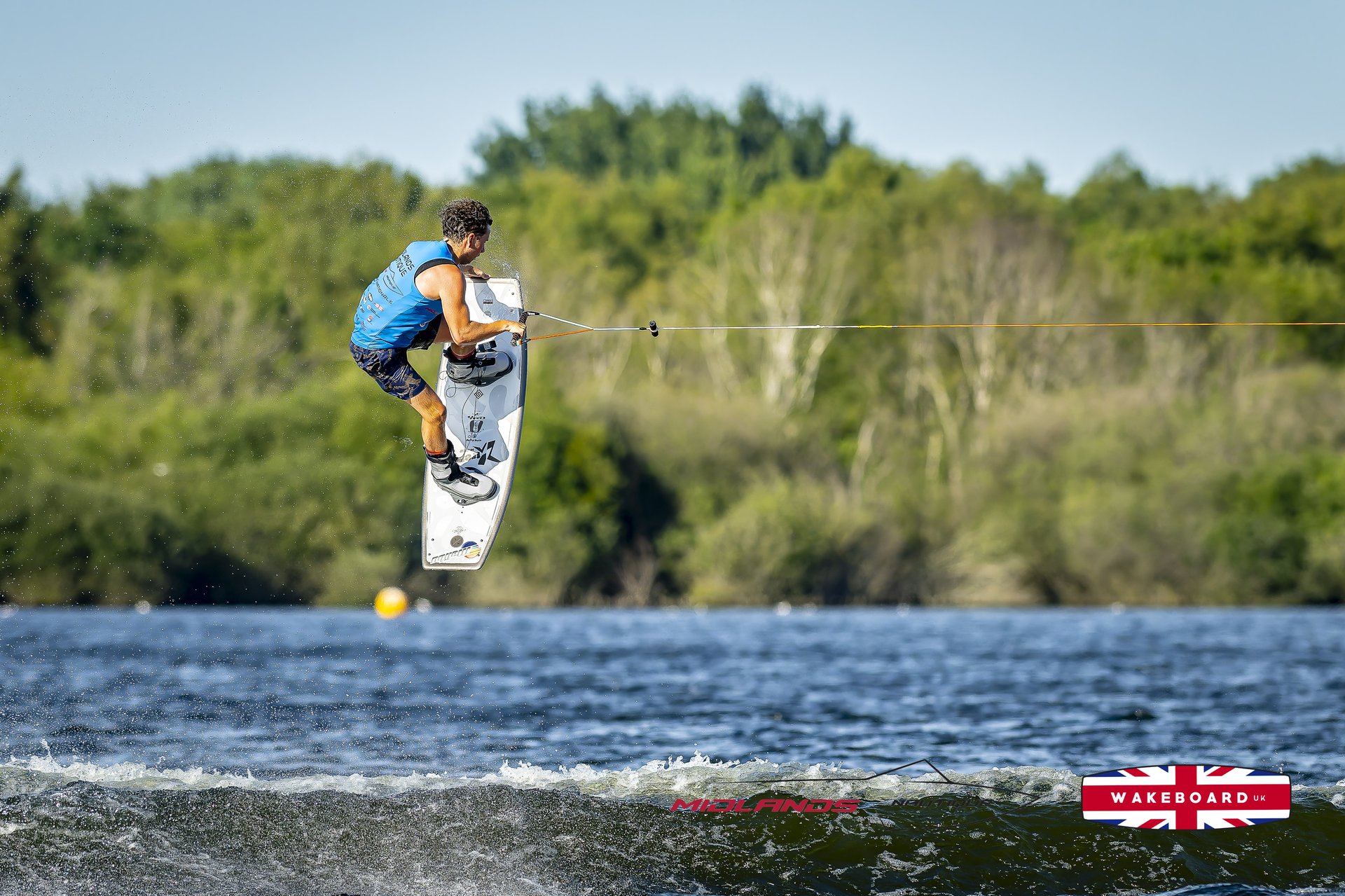 Rider at the 2025 Midlands Nautique UK Wake Nationals Wakeboard