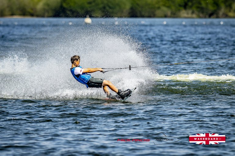 Rider at the 2025 Midlands Nautique UK Wake Nationals Wakeboard - Photos Mantis Pro Media