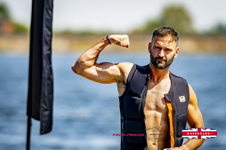 Rider at the 2025 Midlands Nautique UK Wake Nationals Wakeboard