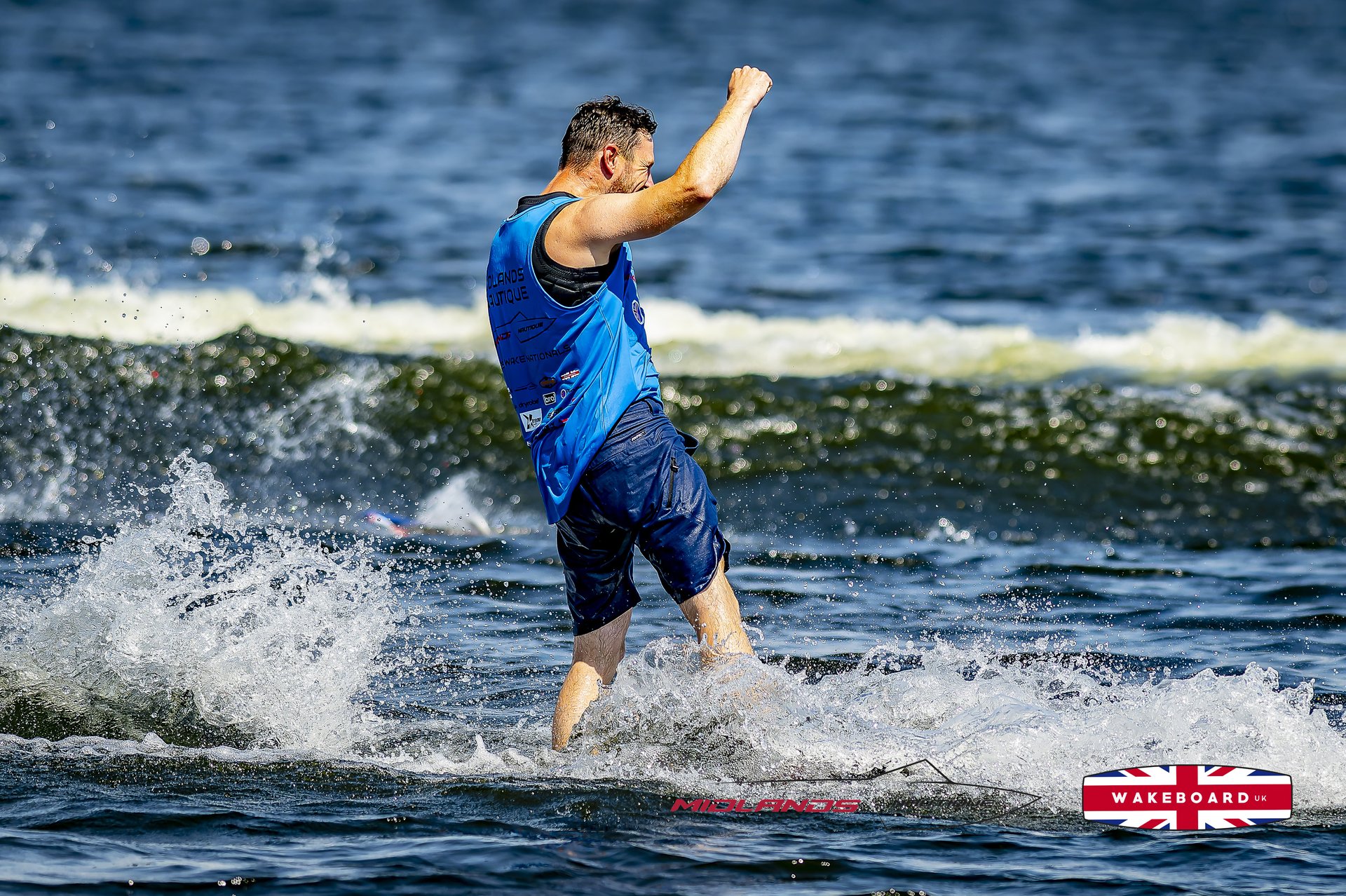 Rider at the 2025 Midlands Nautique UK Wake Nationals Wakeboard