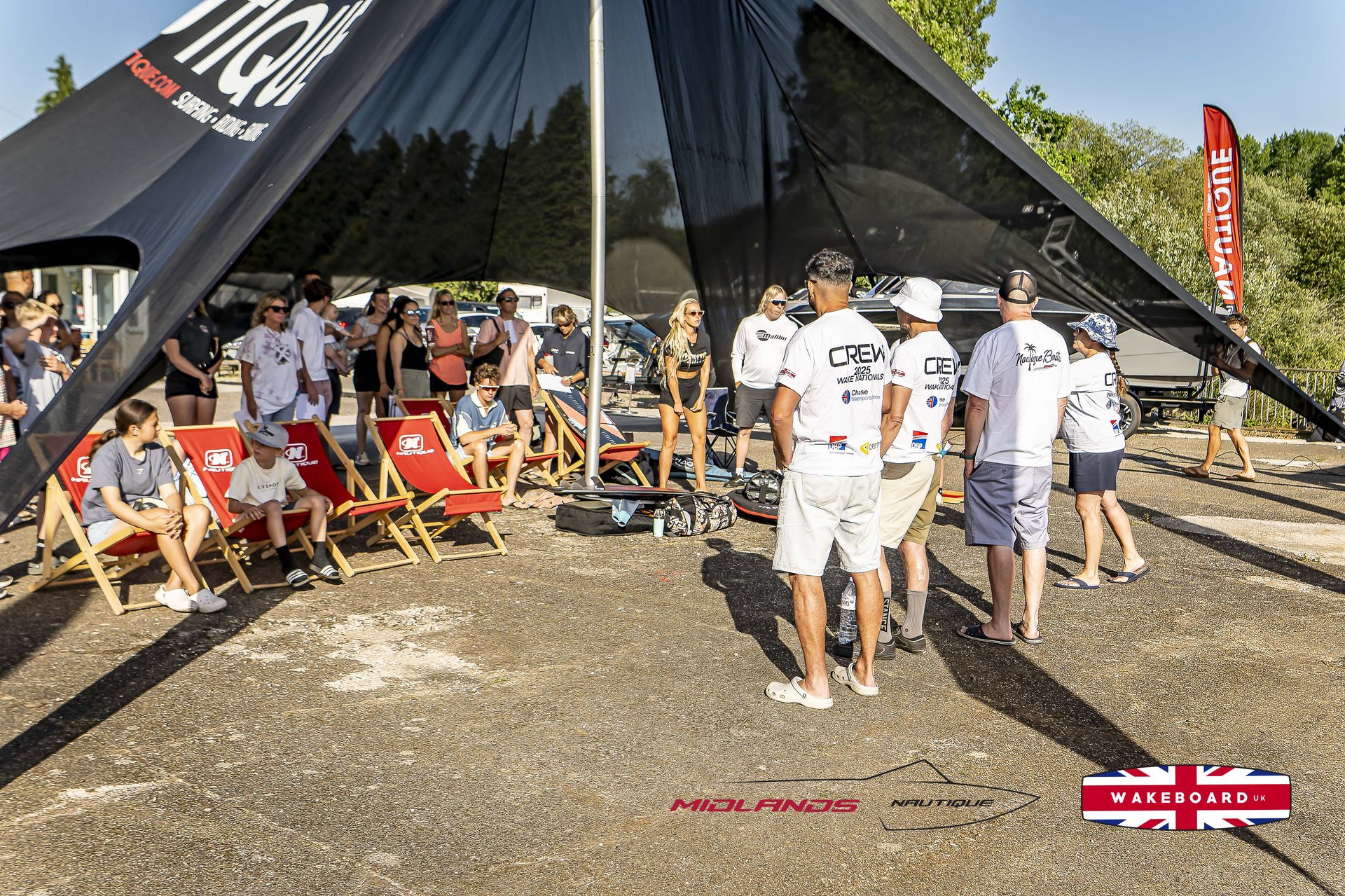 Rider at the 2025 Midlands Nautique UK Wake Nationals Wakeboard