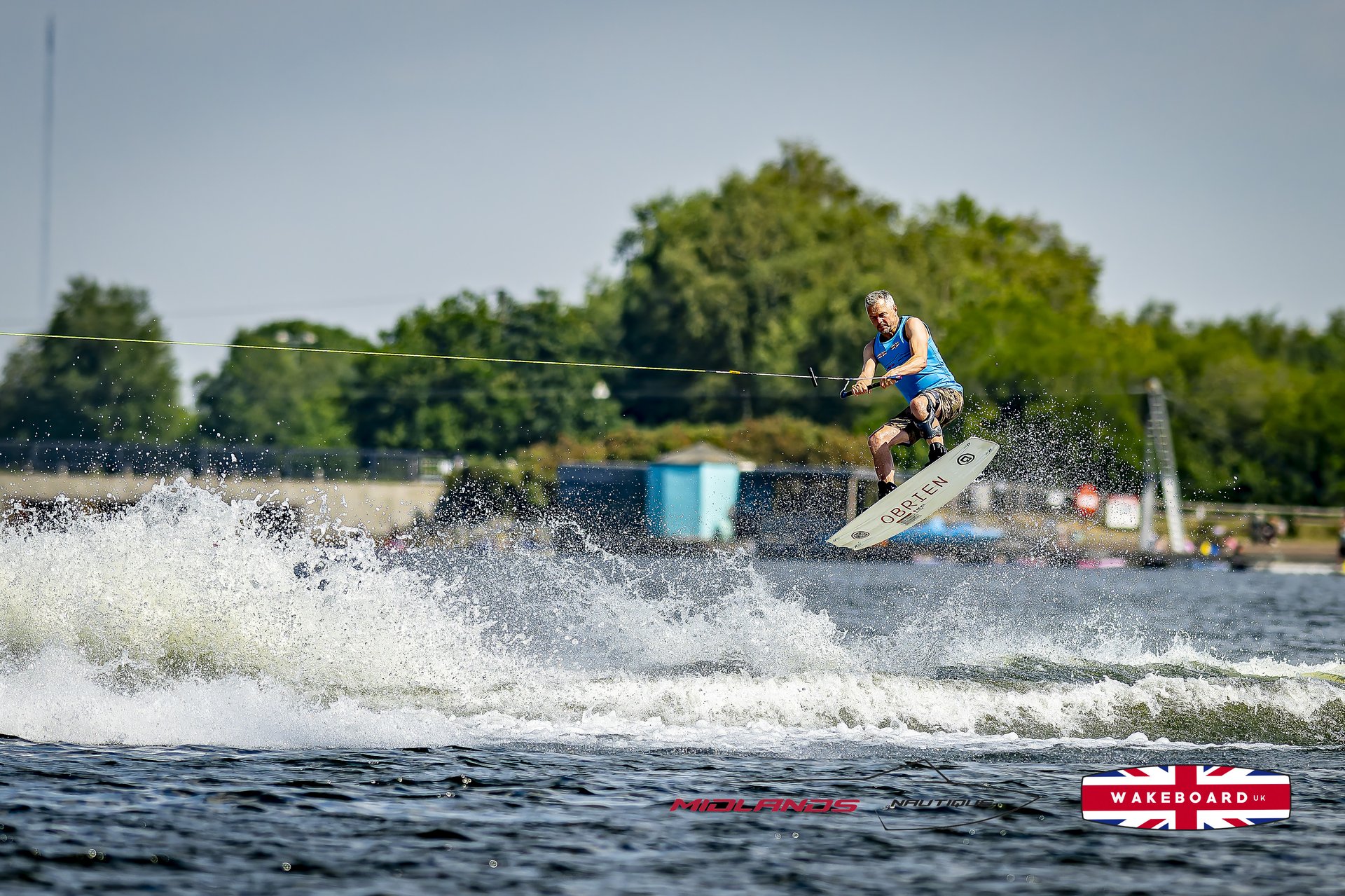 Rider at the 2025 Midlands Nautique UK Wake Nationals Wakeboard