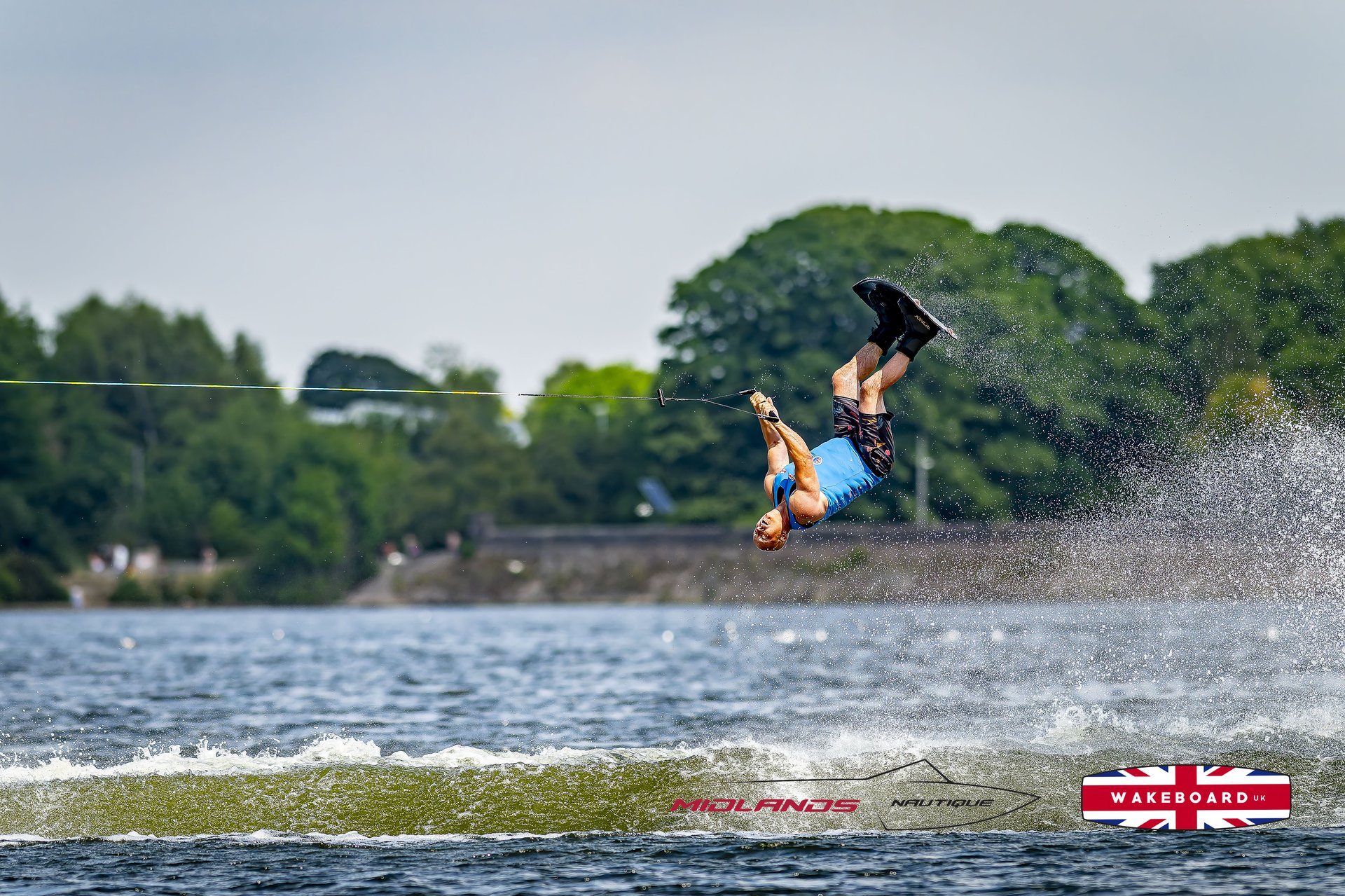 Rider at the 2025 Midlands Nautique UK Wake Nationals Wakeboard