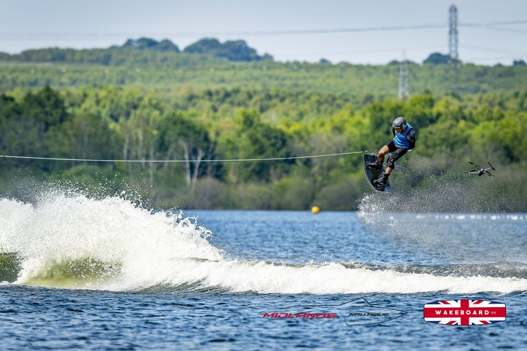 Rider at the 2025 Midlands Nautique UK Wake Nationals Wakeboard - Photos Mantis Pro Media