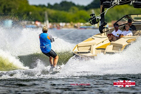 Rider at the 2025 Midlands Nautique UK Wake Nationals Wakeboard - Photos Mantis Pro Media
