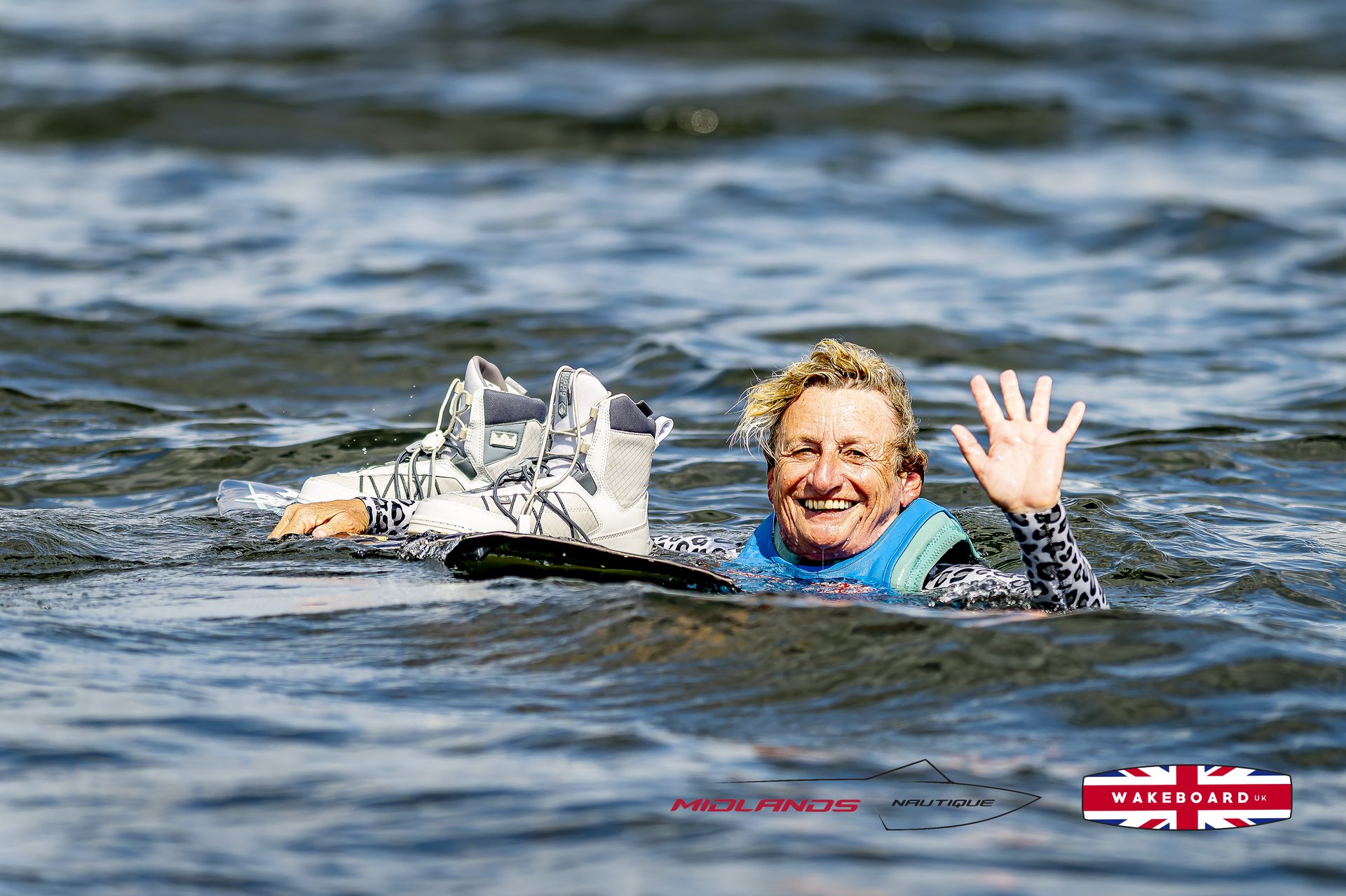 Rider at the 2025 Midlands Nautique UK Wake Nationals Wakeboard