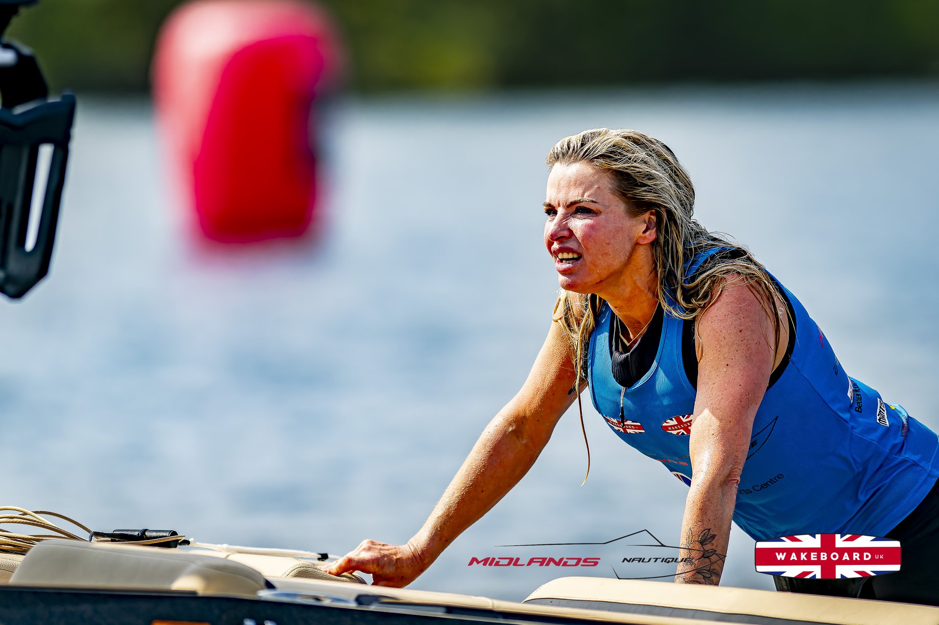 Rider at the 2025 Midlands Nautique UK Wake Nationals Wakeboard
