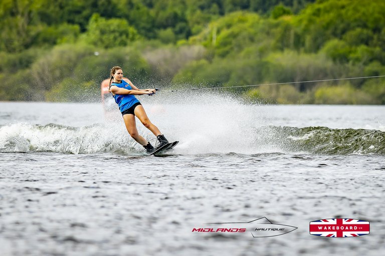 Rider at the 2025 Midlands Nautique UK Wake Nationals Wakeboard