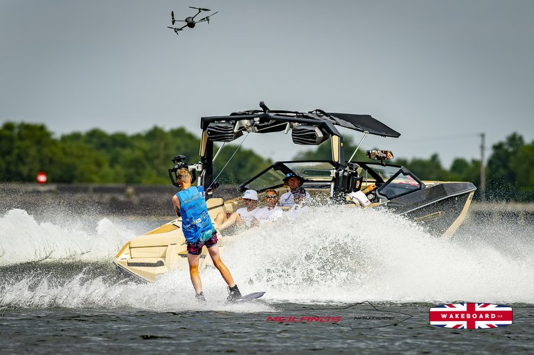 Rider at the 2025 Midlands Nautique UK Wake Nationals Wakeboard - Photos Mantis Pro Media