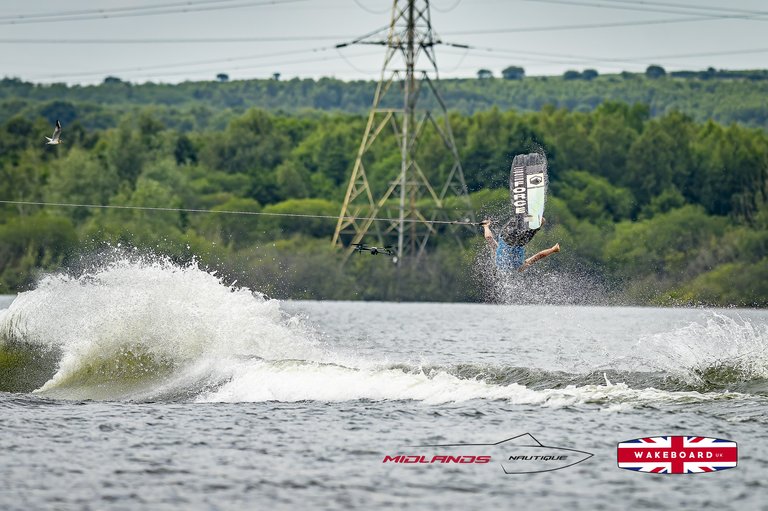 Rider at the 2025 Midlands Nautique UK Wake Nationals Wakeboard - Photos Mantis Pro Media