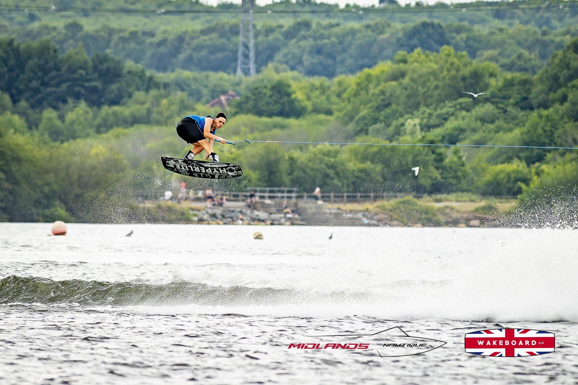 Rider at the 2025 Midlands Nautique UK Wake Nationals Wakeboard