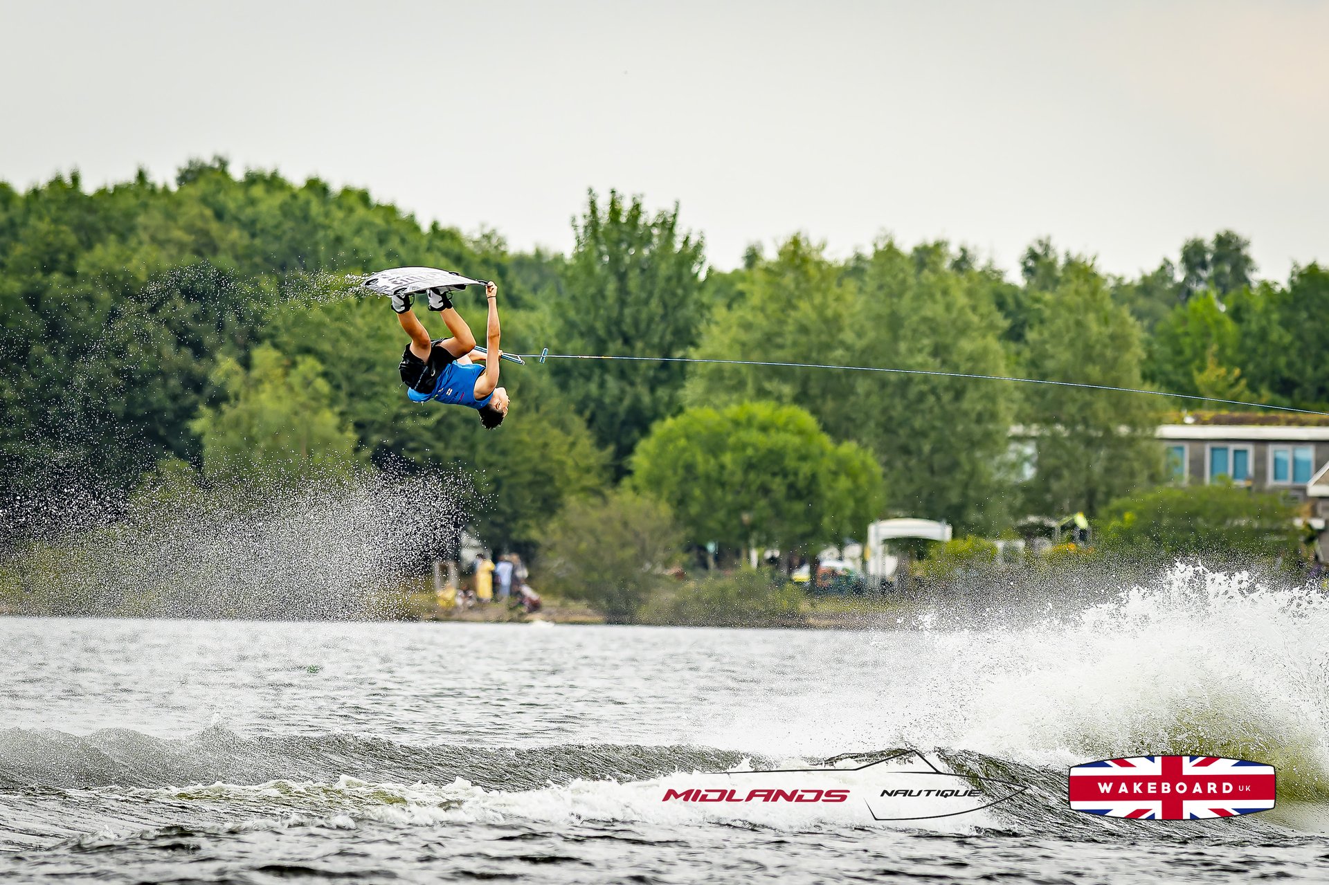 Rider at the 2025 Midlands Nautique UK Wake Nationals Wakeboard