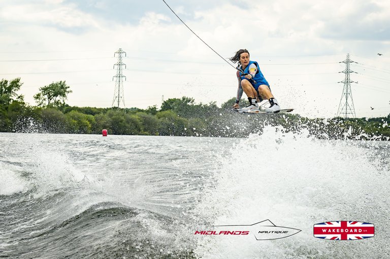 Rider at the 2025 Midlands Nautique UK Wake Nationals Wakeboard - Photos Mantis Pro Media