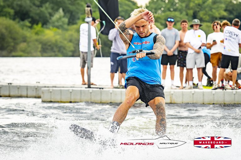 Rider at the 2025 Midlands Nautique UK Wake Nationals Wakeboard - Photos Mantis Pro Media