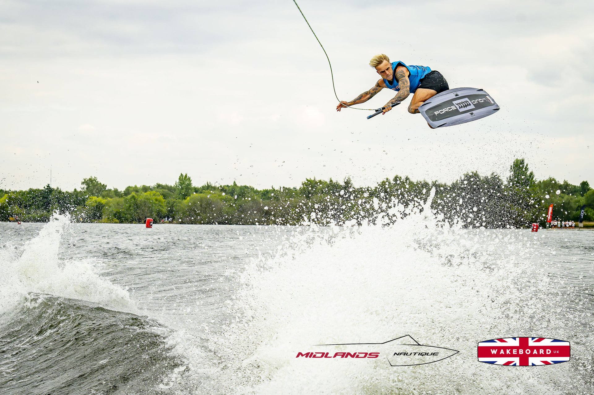 Rider at the 2025 Midlands Nautique UK Wake Nationals Wakeboard