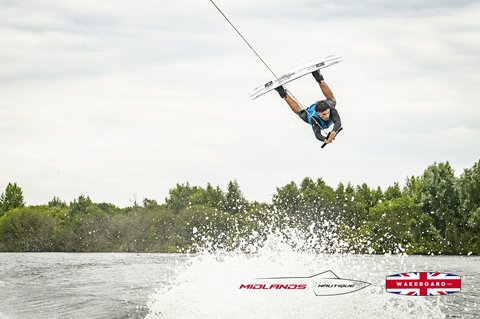 Rider at the 2025 Midlands Nautique UK Wake Nationals Wakeboard - Photos Mantis Pro Media