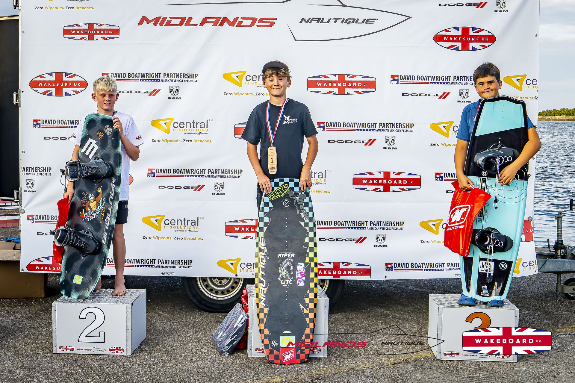Rider at the 2025 Midlands Nautique UK Wake Nationals Wakeboard