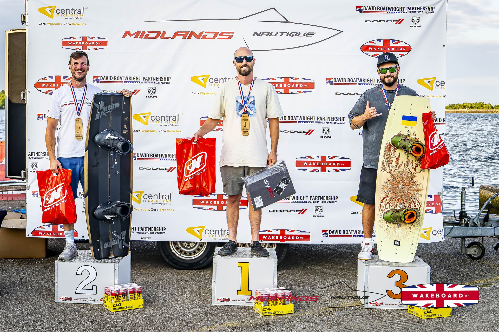 Rider at the 2025 Midlands Nautique UK Wake Nationals Wakeboard